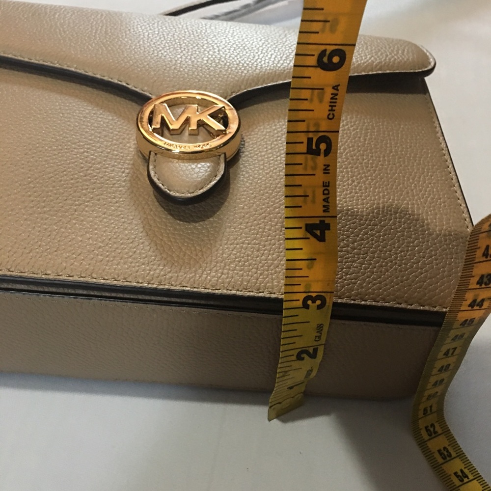 Michael Kors MD Shldr Flap Leather Purse - Picture 6 of 16